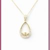9ct Claddagh Pendant